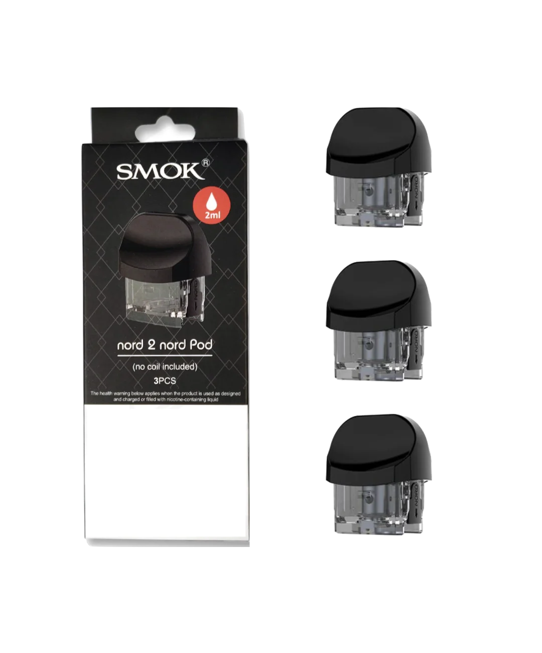 smok nord 2 rpm pod no coil included